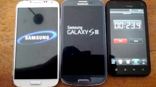 Galaxy S4 vs galaxy S3 reboot test