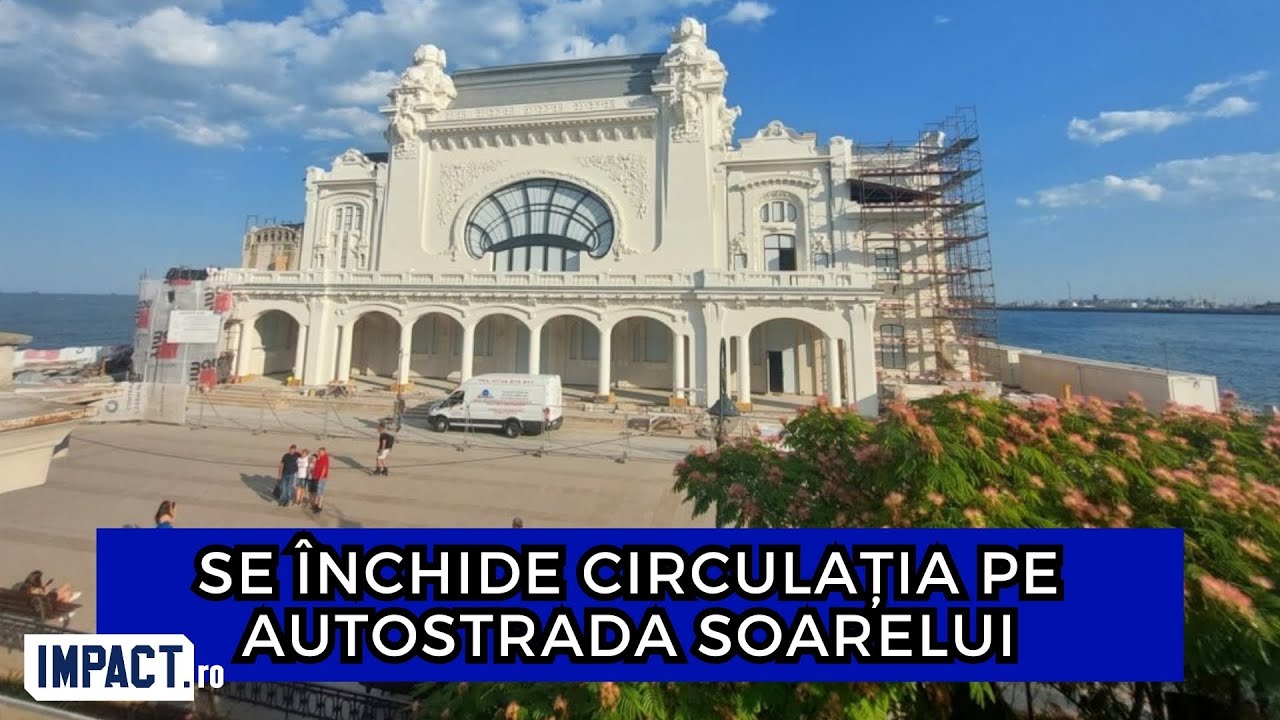 Cazinoul din Constanța își redeschide porțile! Când poți vizita bijuteria de pe malul Mării Negre?