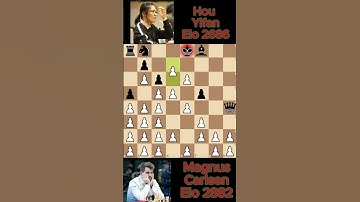 Magnus Carlsen vs Hou Yifan #chess 921