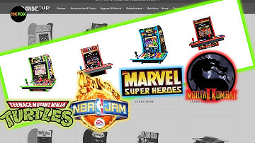 Arcade1up 2 Player Countercade Line Up Revealed!