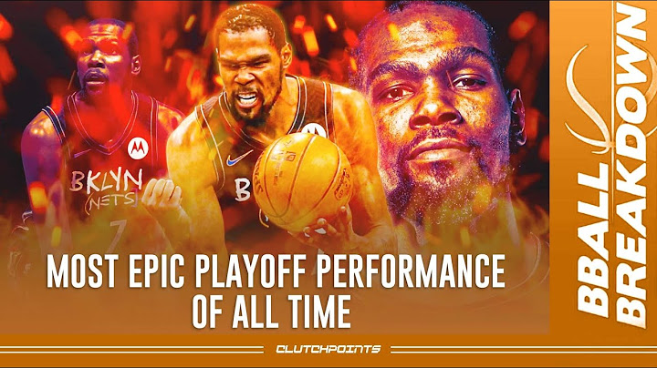 Kevin Durant's 49 Point Triple Double: The Most EPIC Playoff Performance In NBA History