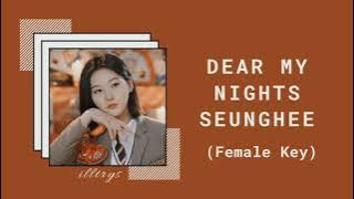 Seunghee (OH MY GIRL) - Dear My Nights (Male Version)