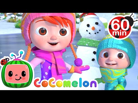 Winter Song Fun In The Snow CoComelon Moonbug Kids Winter Wonderland 