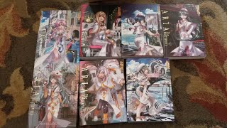 Aria the masterpiece manga unboxing