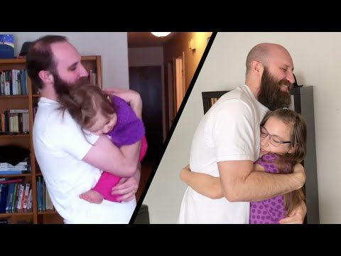 Baby Misses Dad's Beard - 10 Years Later