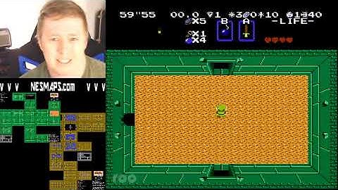 Zelda 1 First Quest Level-3/4: BOMB SAFETY (Nintendo NES TUTORIAL)