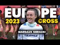 Reportage  dans les coulisses des europe de cross 2023  bruxelles avec margaux sieracki top 20 