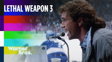 Lethal Weapon 3 | Chase Through the Hockey Rink | Warner Bros. Rewind