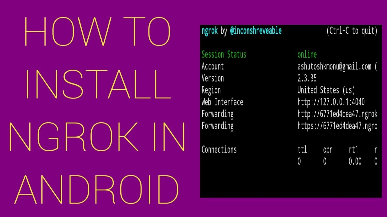 How To Install or configure ngrok in termux 2020!! Installation Of ...