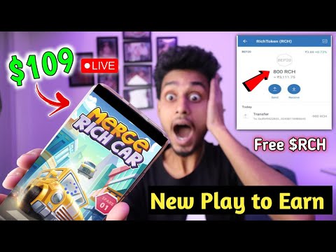 Merge Rich Car|| Earning App Earn $10 to $50 Daily||Merge Rich Car Real Or Fake?||Play to Earn