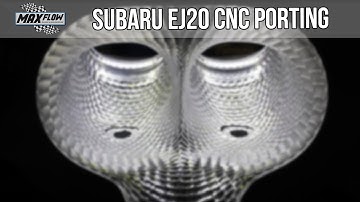 Subaru EJ20 CNC Porting - MaxFlow Racing&Engineering