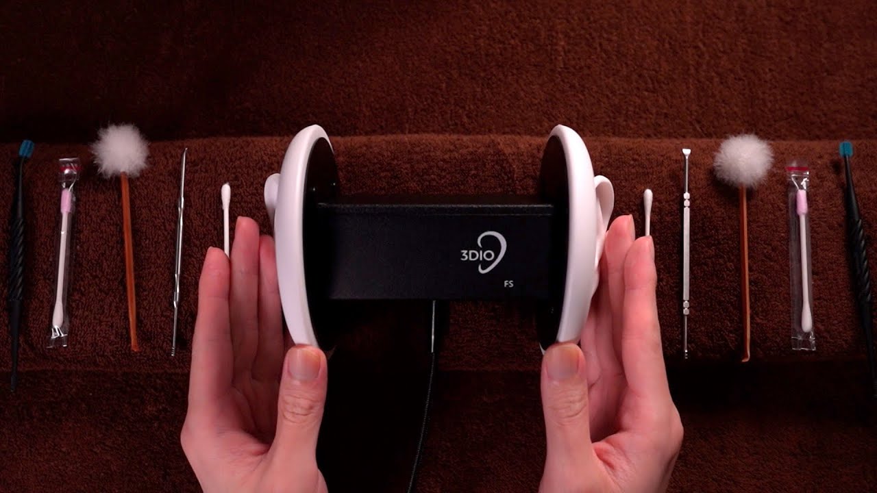 [ASMR] Оба Чистка ушей 1,5 часа - Both Ear cleaning 1.5h(No Talking)