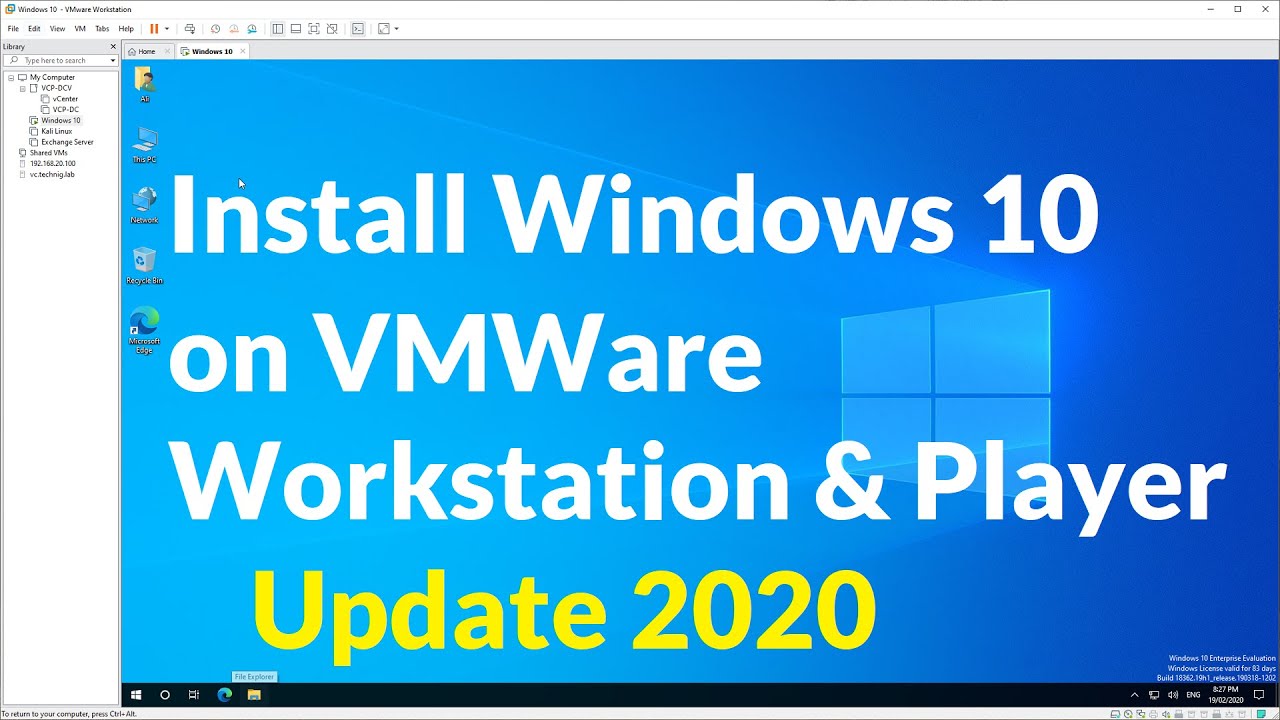 vmware player for windows 10.