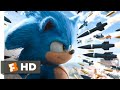 Sonic the hedgehog 2020  rooftop missile chase scene 810  movieclips