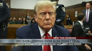Decision Looming Over Trump Hush Money Trial