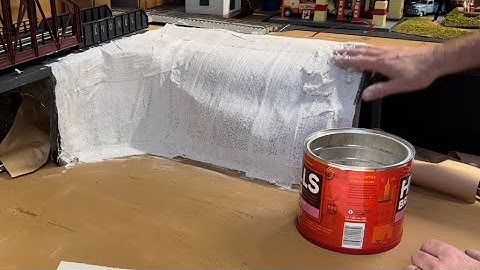 How to make an O Gauge train tunnel