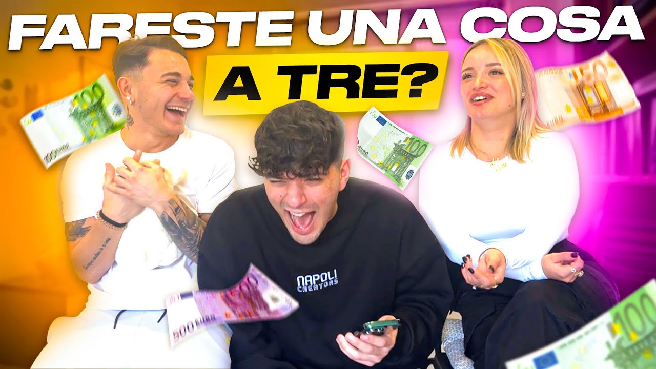 🥵😳LO FARESTI PER SOLDI? CON IL MIO MIGLIORE AMICO E LA SUA RAGAZZA😬🔞