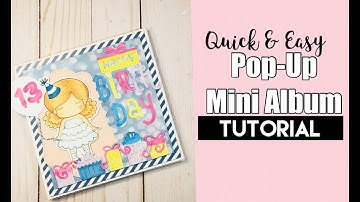 Pop-Up Mini Album Tutorial ~ Quick and Easy *Requested*