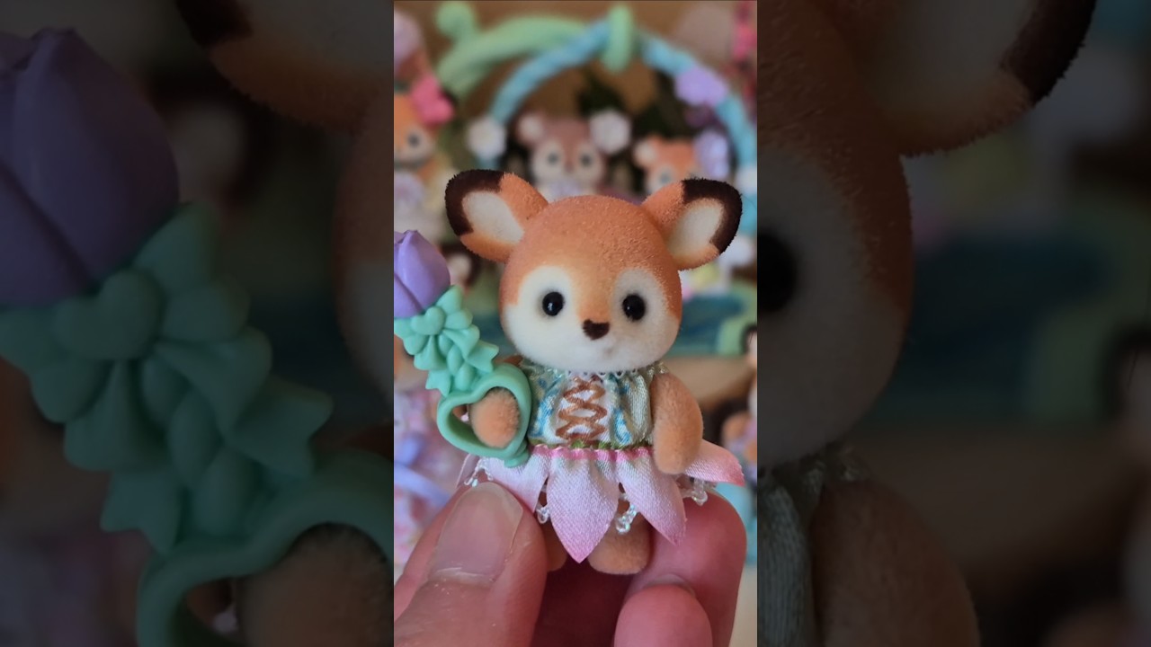 Sylvanian Families Blooming Baby Friends and their Families 