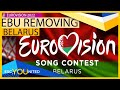 No more Belarus at Eurovision? EBU set to strip country of its membership