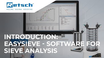 EasySieve - Software for Sieve Analysis - Introduction #RETSCH #sieveshaker #laboratoryinstruments
