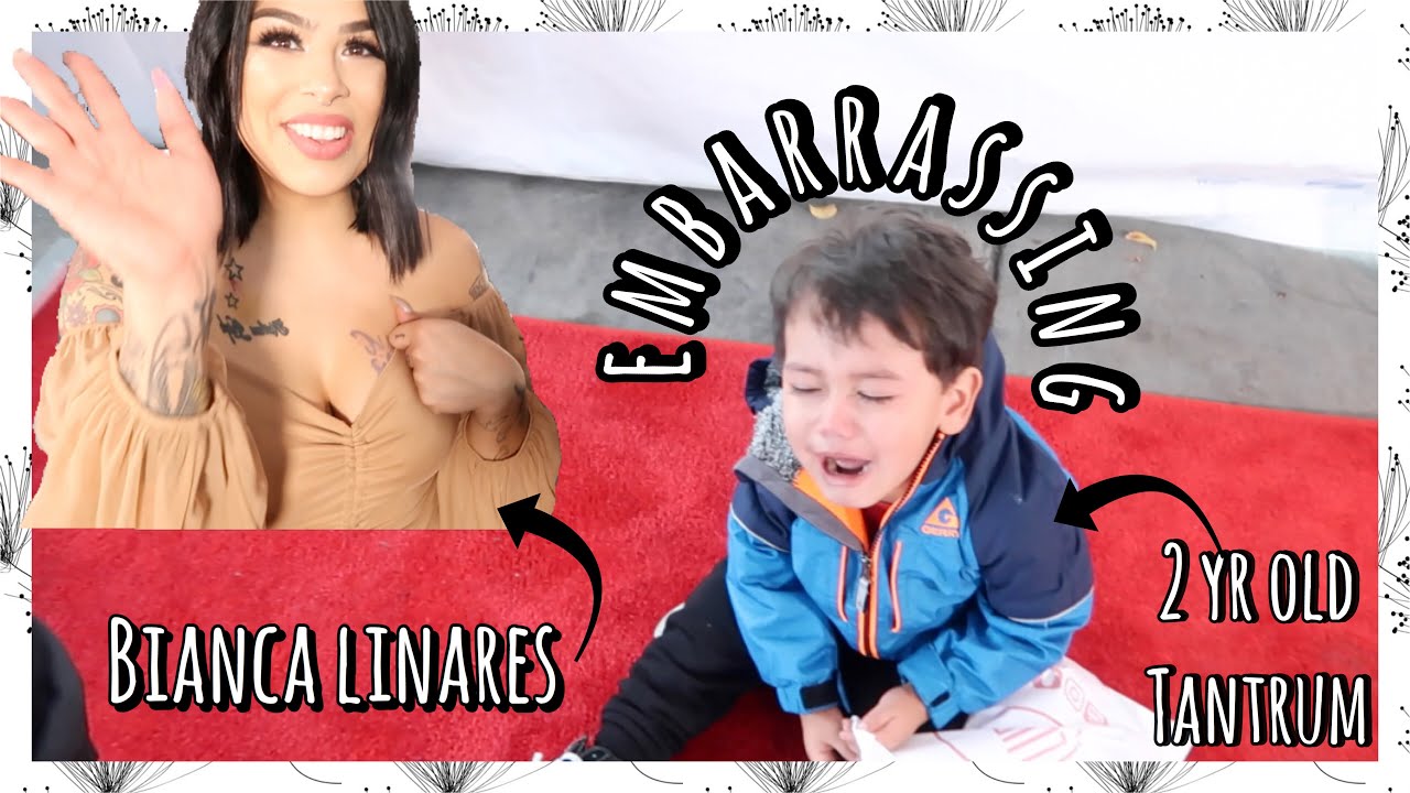 My Toddler Threw A Tantrum At BIANCA LINARES Meet & Greet + First Time