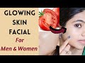 get glowing skin// facial at home//men and women//in tamil//lockdown facial