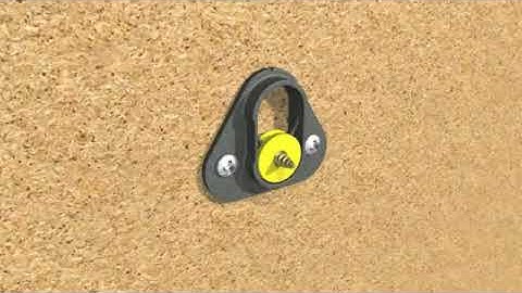 | FixingKing.com | - How to mount a panel using Button-fix Type 1