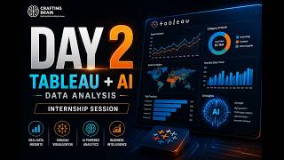 AI & Data Science Internship – Day 2 | Tableau Dashboard & Data Visualization