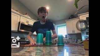 FIRST 5.4 5.499!! #fyp #viral #foryou #sports #skills #stacking #cupstacking