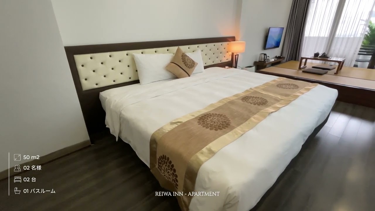 Reiwa Inn-Apartment | エグゼクティブツイン (8階) 畳 #ReiwaInnApartment #Apartmenthanoi #ApartmentForRent