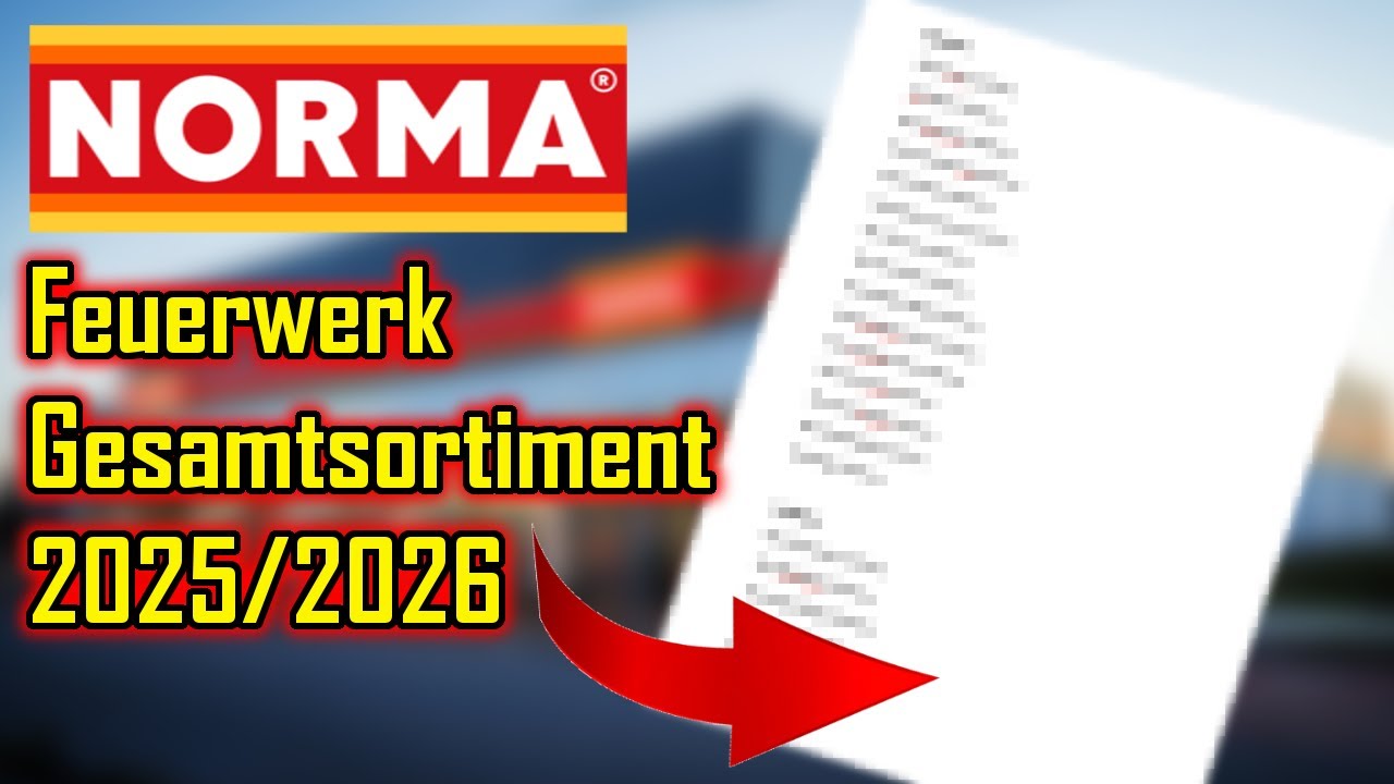 NORMA FEUERWERK GESAMTSORTIMENT 2025/2026 🔥