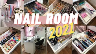 NAIL ROOM TOUR 2021| WHAT'S NEW?! | NAIL ARCHITECT