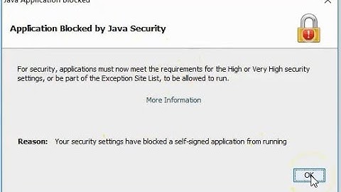 Java Fix : Applications Blocked by Security Settings for Windows 10 , 8, 7- Solved