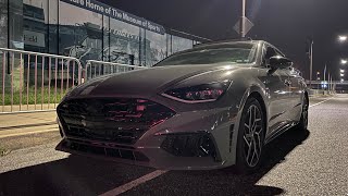 Hyundai Sonata N Line testing out the XForce 3 Inch Valved Catback / A2B Midpipe Rev Settings