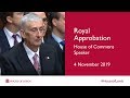 Royal Approbation | Speaker of the House of Commons | House of Lords