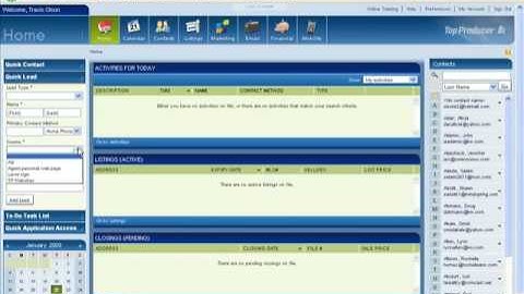 How to Add Contacts into Top Producer - Real Estate Training