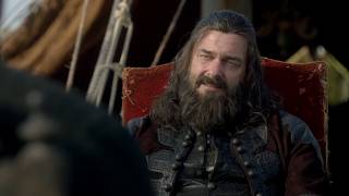 Black Sails - Flint negotiates with Blackbeard / Edward Teach and Charles Vane | S3E6