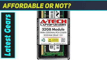 Best RAM Upgrade? A-Tech 32GB DDR4 for Lenovo IdeaPad 1 15IRU7