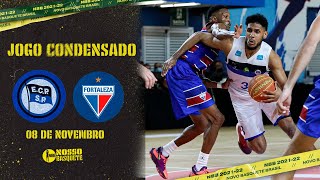 Em jogo emocionante, Fortaleza BC vence Pinheiros por 87 a 84 pelo NBB