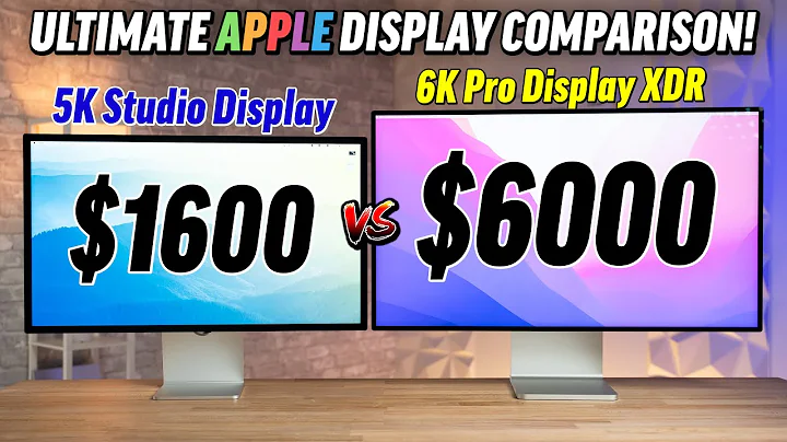 Is the Studio Display BETTER than 6K Pro Display XDR? YES!
