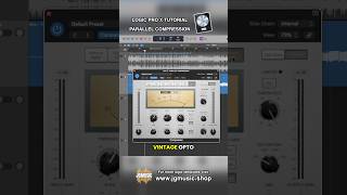 How To Apply Parallel Compression In Logic Pro X Tutorial #logicprox #logicpro #musicproduction