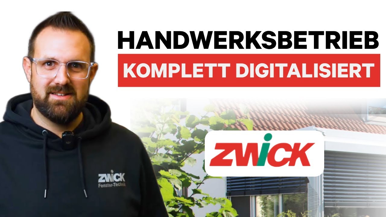 Clever Workflows Erfahrungen: Das sagt Alexander Gäßler, Geschäftsführer Zwick Fenster–Technik GmbH