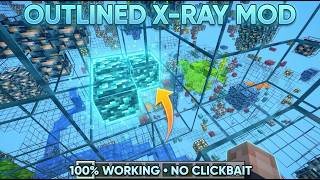 Outlined X-Ray Mod for MCPE 1.26+ | See Ores Clearly screenshot 3
