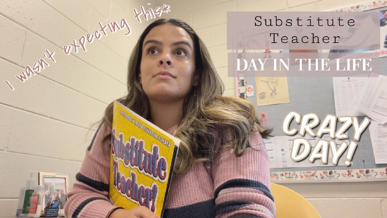 I can't believe this happened! Substitute Teacher Vlog | Day in the ...