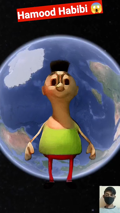 hamood habibi On Google Earth 😱 #shorts #youtubeshorts #shortsfeed #googleearth #hamoodhabibi #map