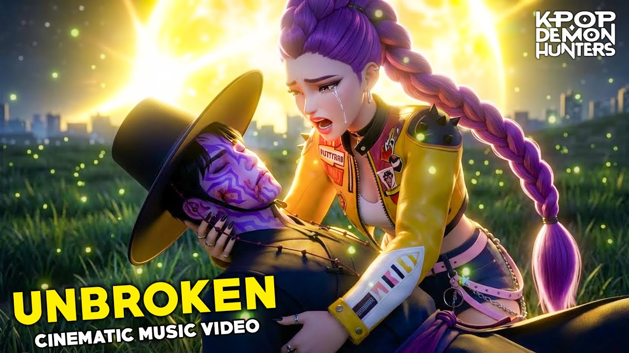 KPop Demon Hunters | HUNTRIX: UNBROKEN (ft. SAJA BOYS) | Beautiful Emotional Cinematic Music