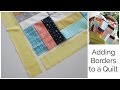 How to Add a Border to a Quilt Top