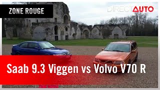 Saab 9.3 Viggen vs Volvo V70 R : deux mythes suédois s’affrontent !