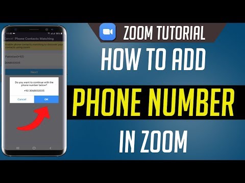 How To Add Phone Number in Zoom